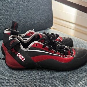 Red Chili Climbing Shoes in Red and Black